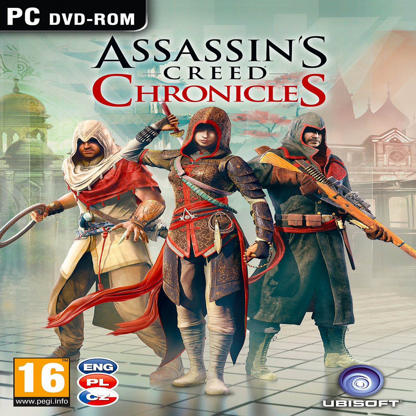 Assassin's Creed Chronicles: Trilogy - predn CD obal