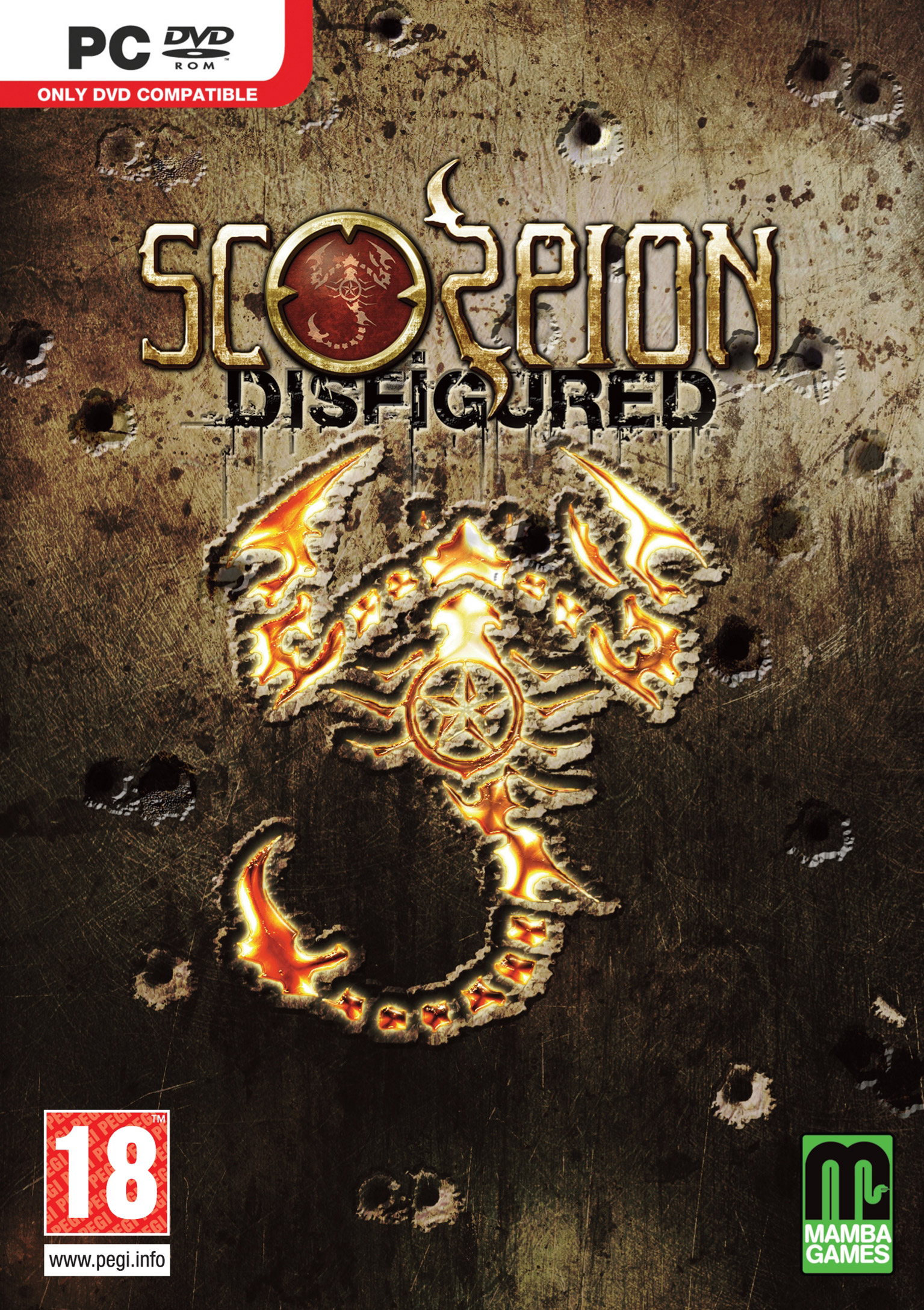 Scorpion: Disfigured - predn DVD obal