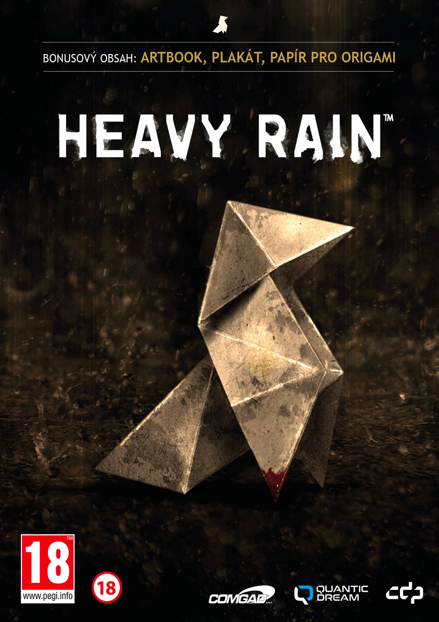 Heavy Rain - predn DVD obal