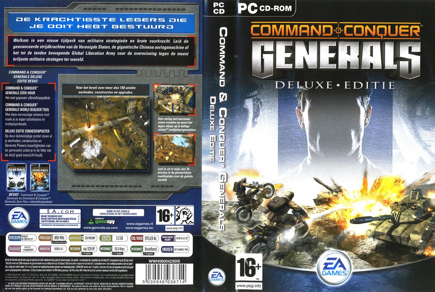 Command & Conquer: Generals Deluxe Edition - DVD obal