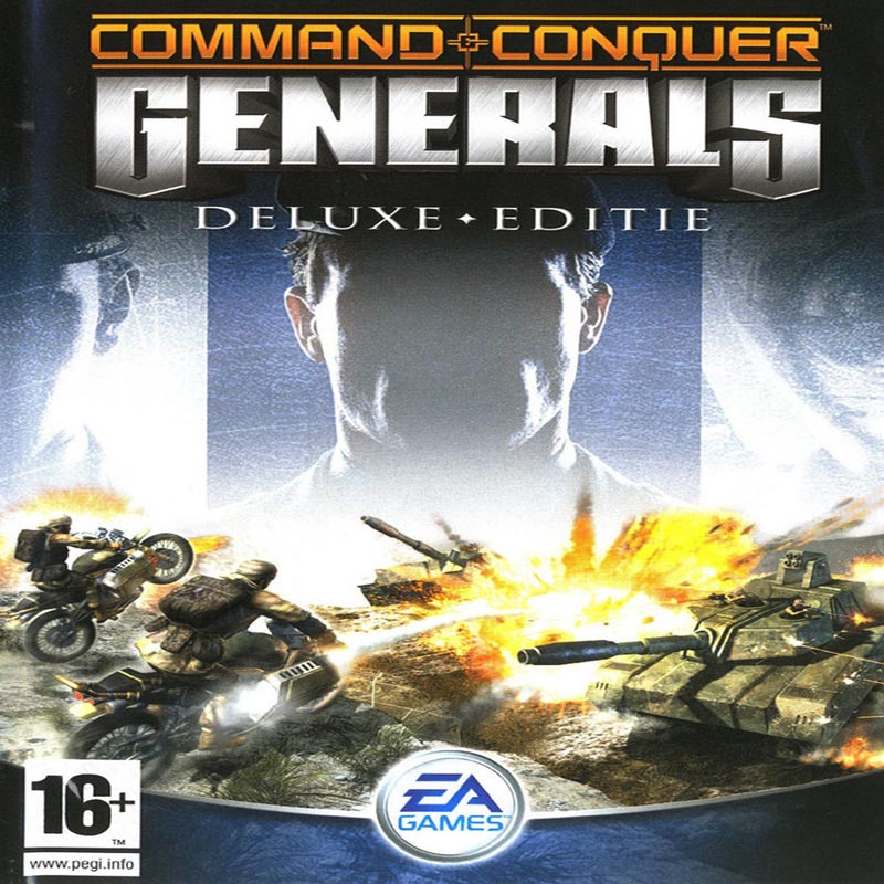 Command & Conquer: Generals Deluxe Edition - predn CD obal