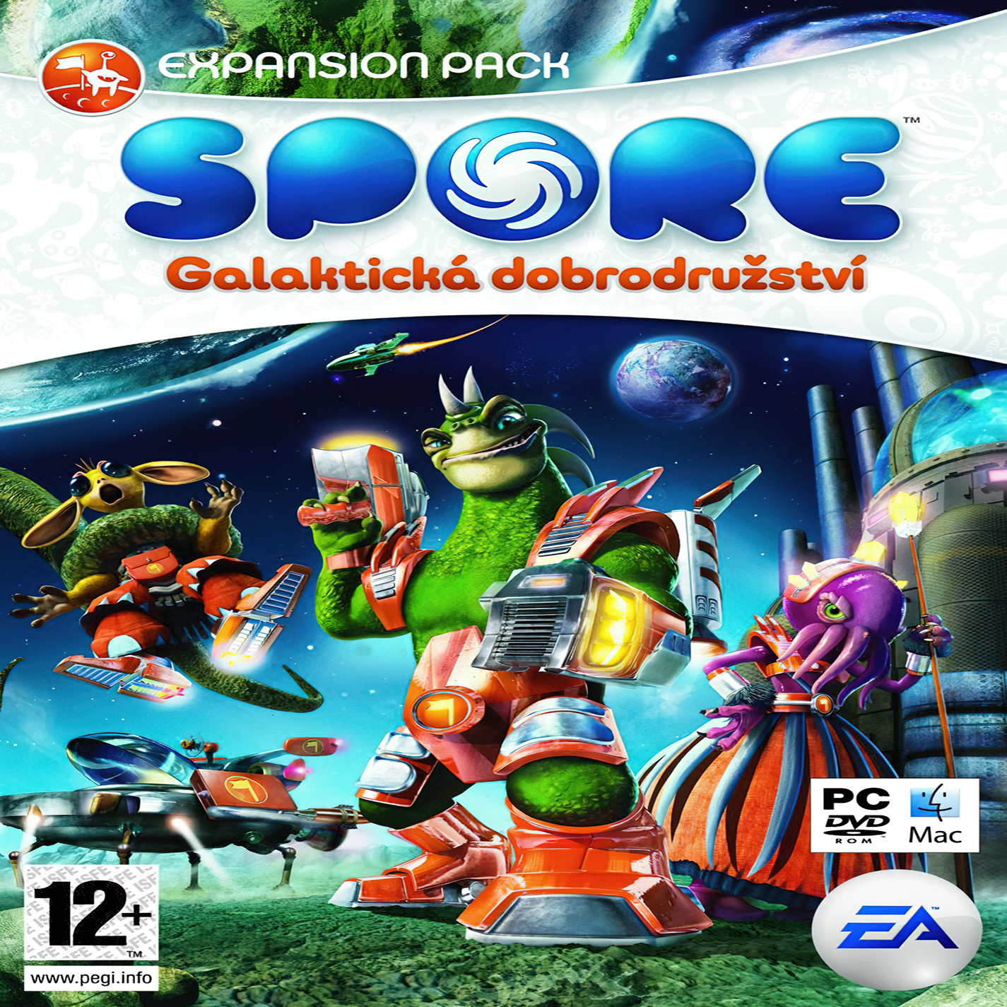 Spore: Galactic Adventures - predn CD obal 2