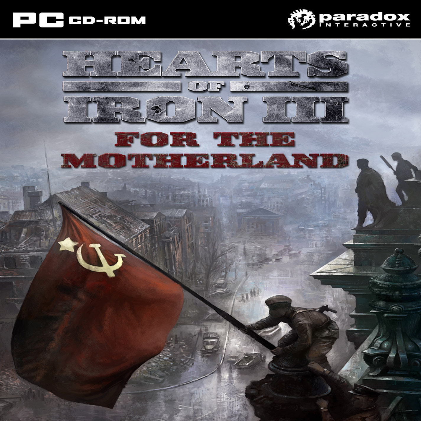 Hearts of Iron 3: For the Motherland - predn CD obal