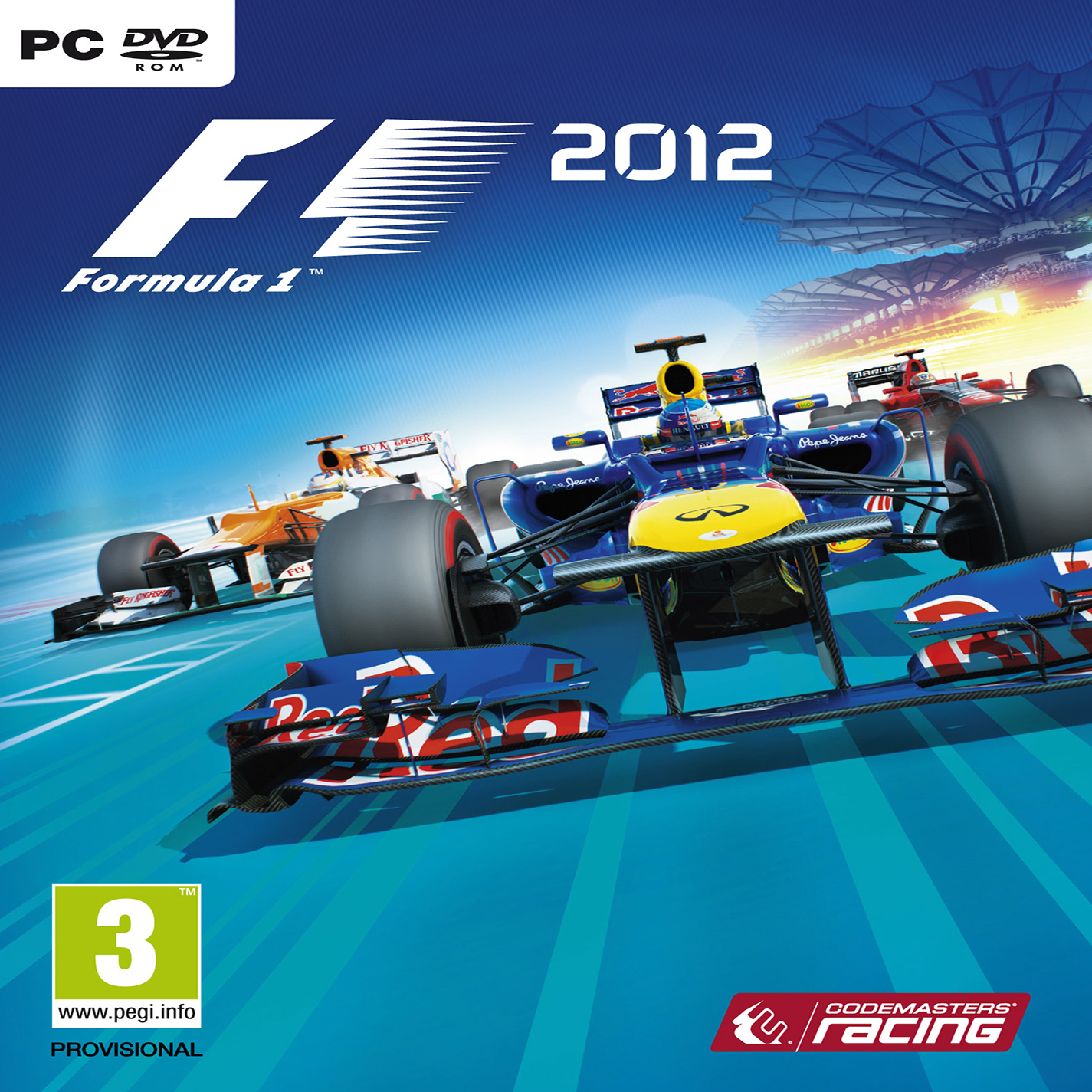 F1 2012 - predn CD obal