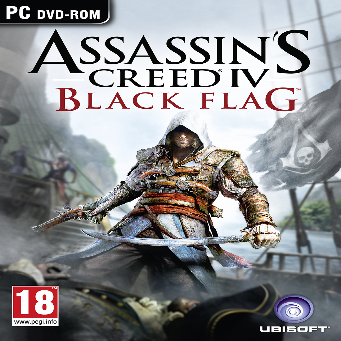 Assassin's Creed IV: Black Flag - predn CD obal
