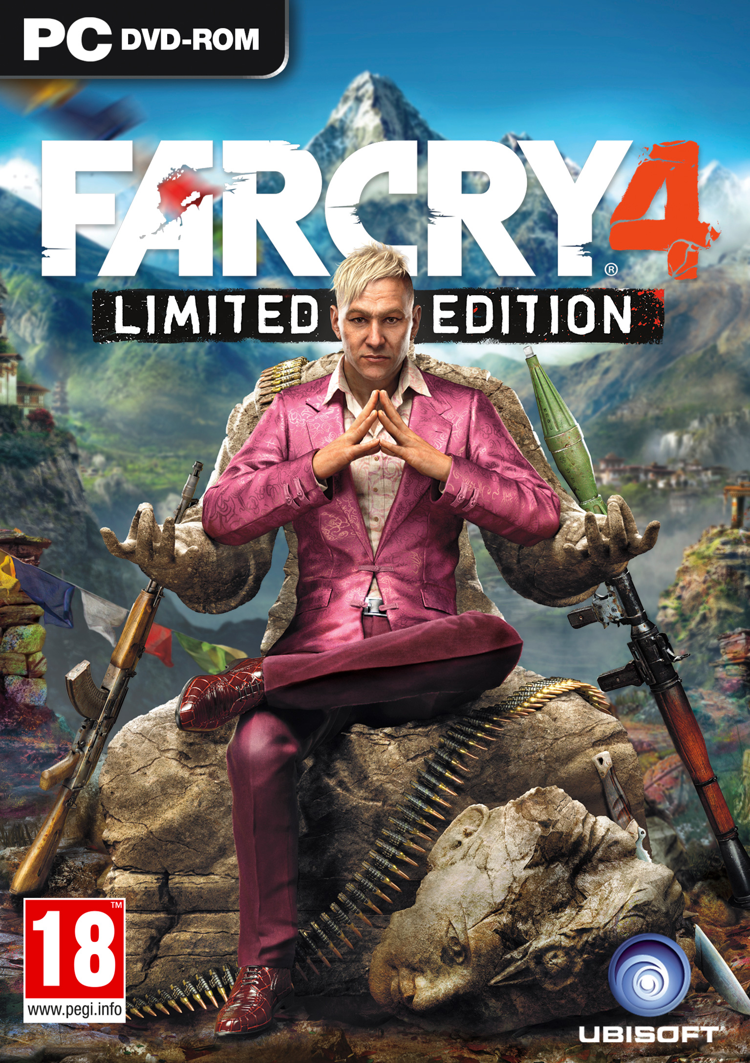 Far Cry 4 - predn DVD obal 2