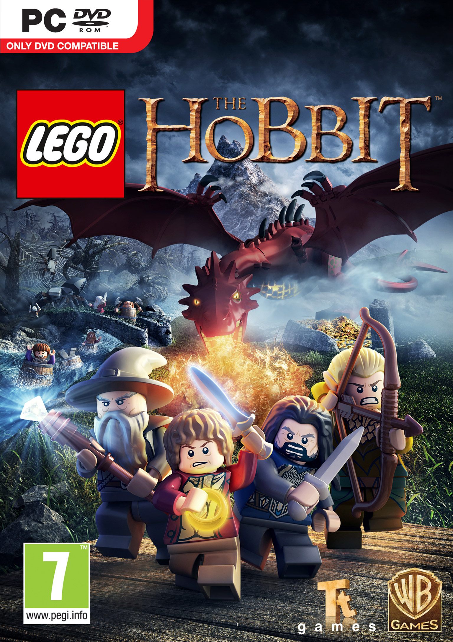 LEGO: The Hobbit - predn DVD obal