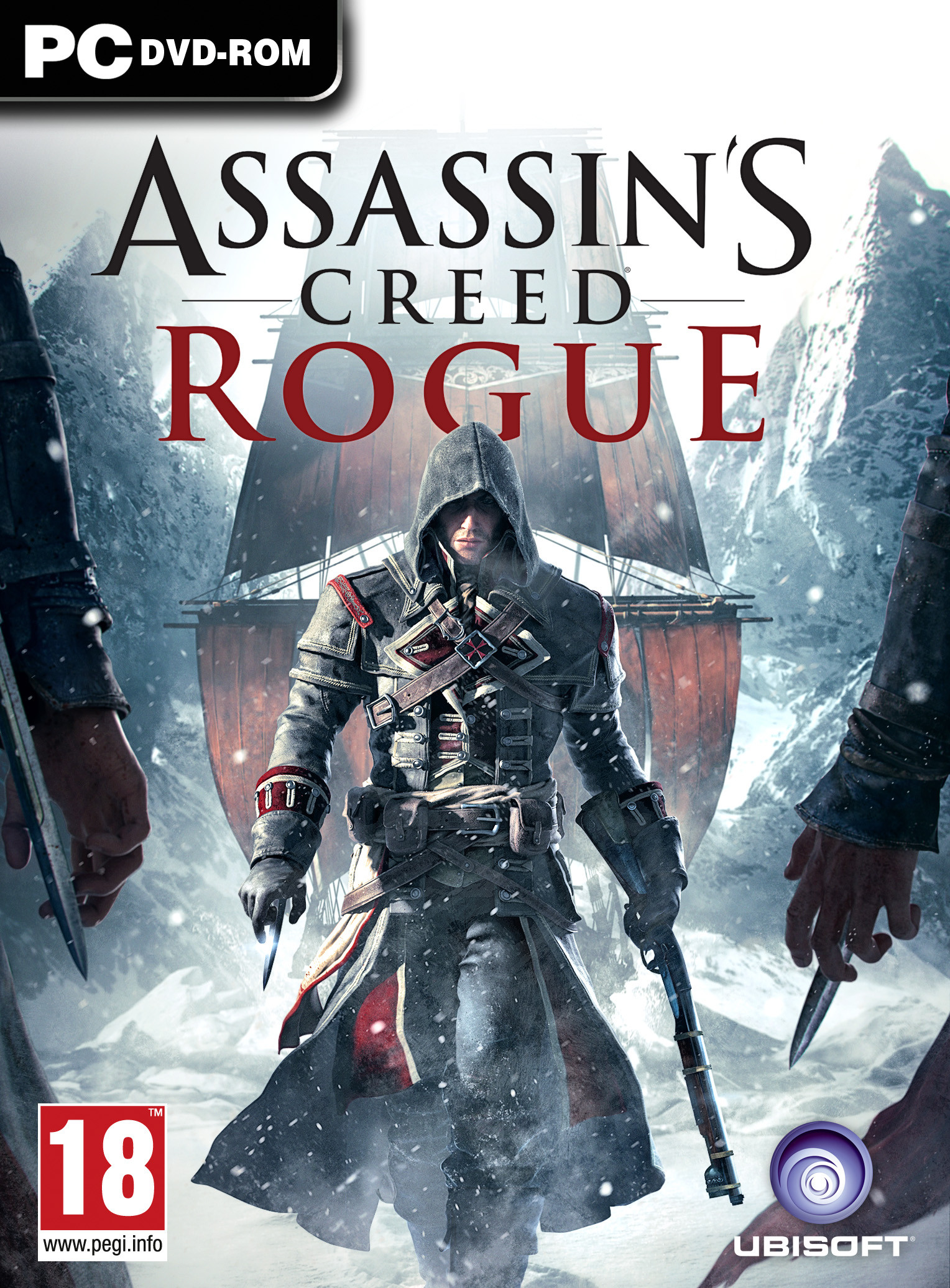 Assassin's Creed: Rogue - predn DVD obal