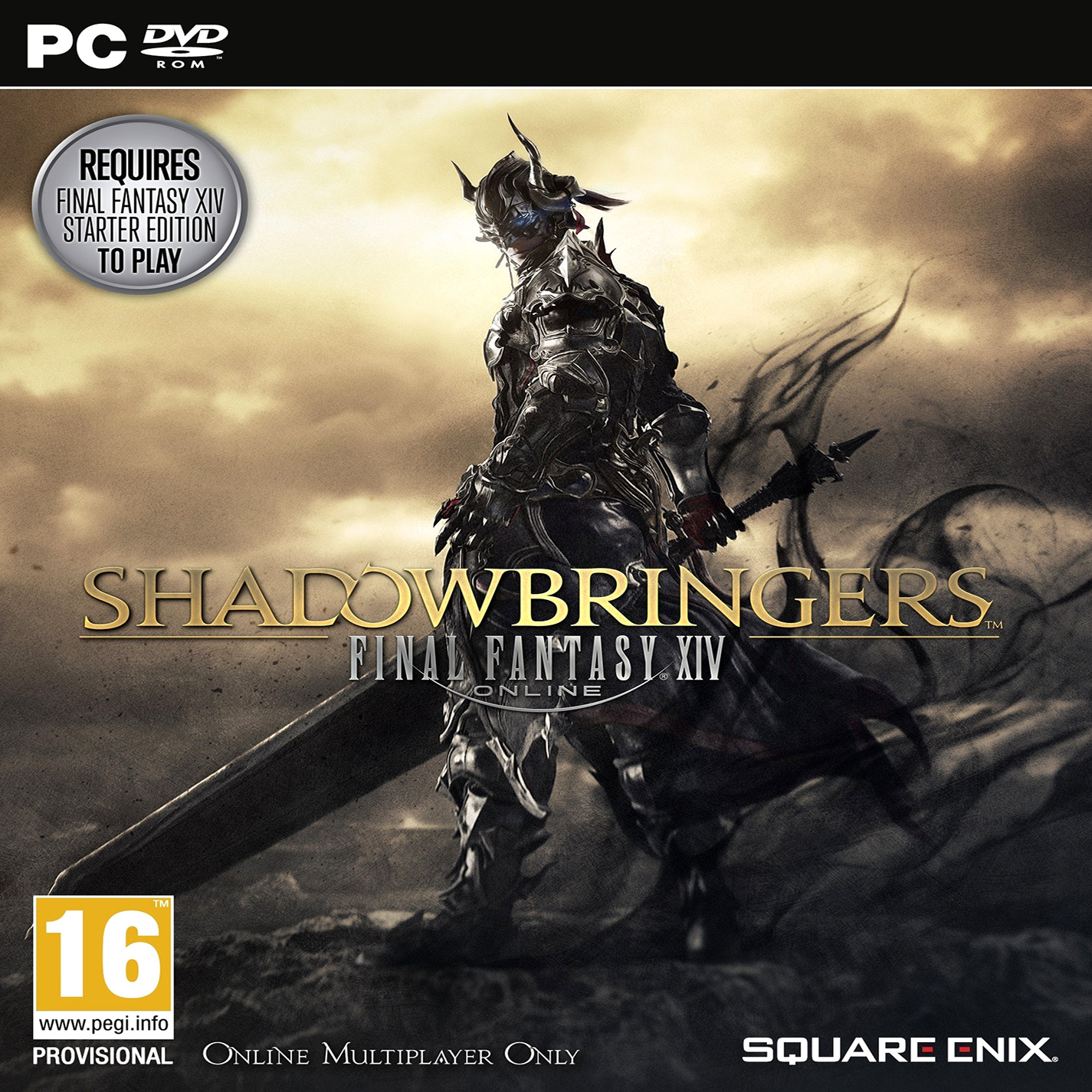 Final Fantasy XIV: Shadowbringers - predn CD obal