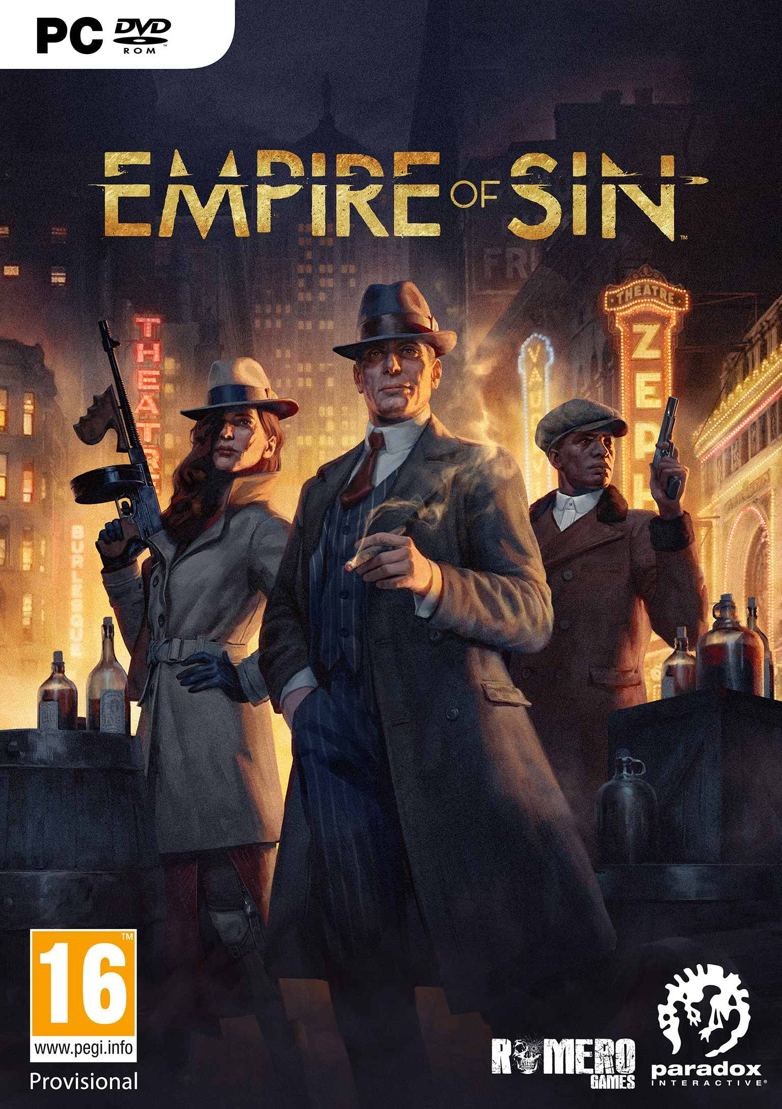Empire of Sin - predn DVD obal