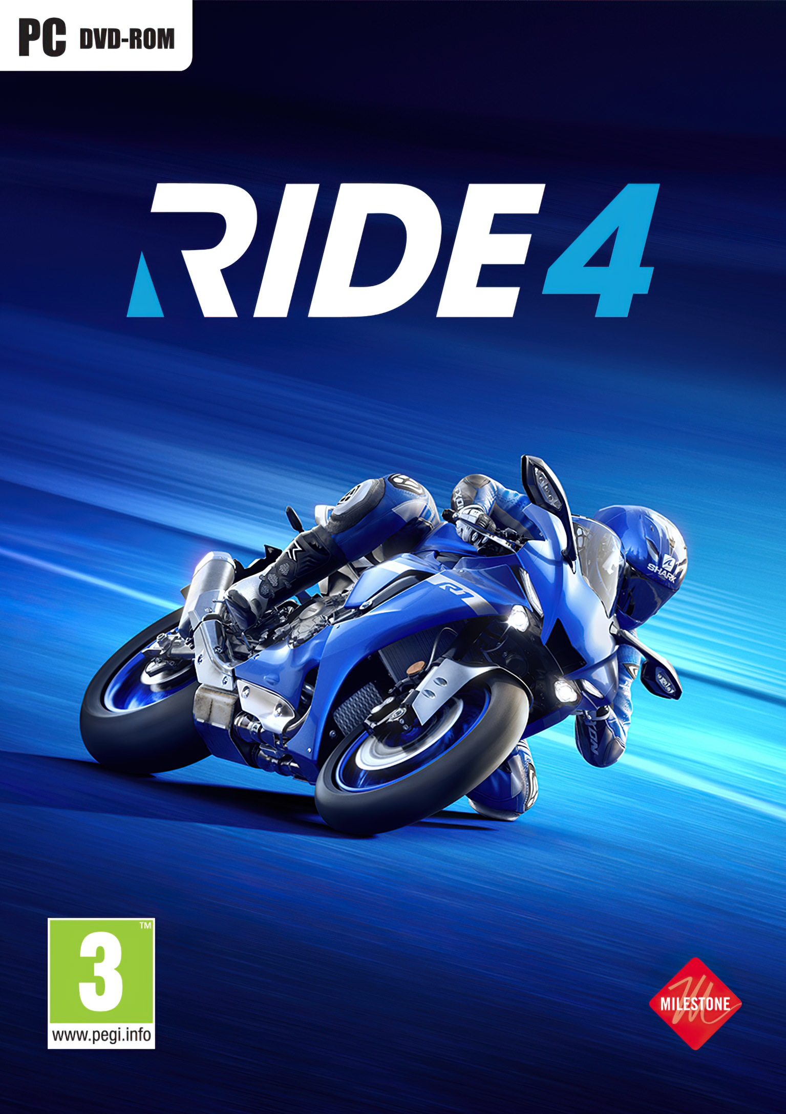 RIDE 4 - predn DVD obal