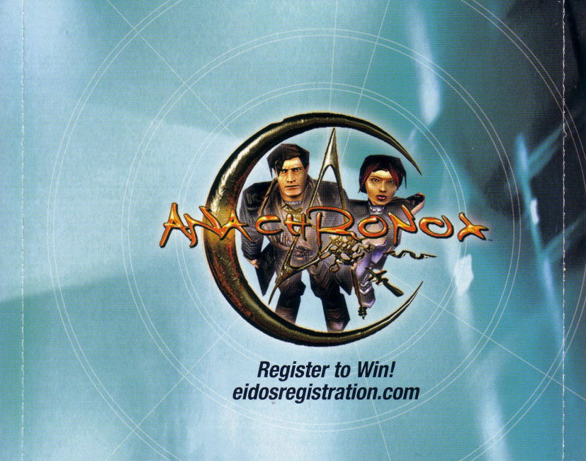 Anachronox - zadn vntorn CD obal