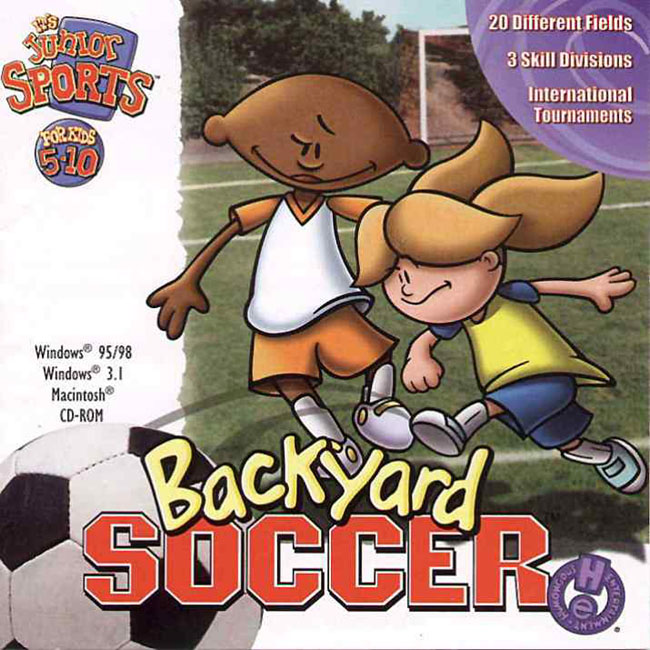 Backyard Soccer - predn CD obal