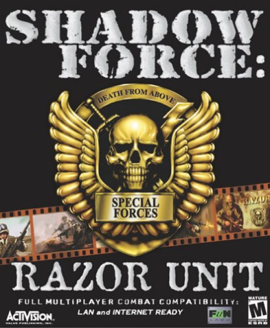 Shadow Force: Razor Unit - predn CD obal 2