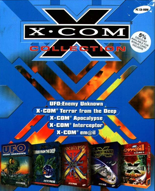 X-COM: Collection - predn CD obal