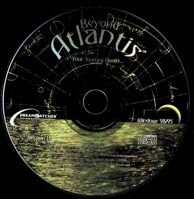 Beyond Atlantis - CD obal 2