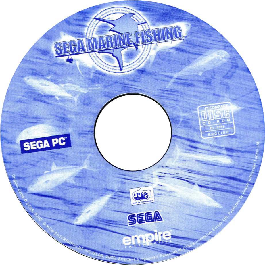 Sega Marine Fishing - CD obal