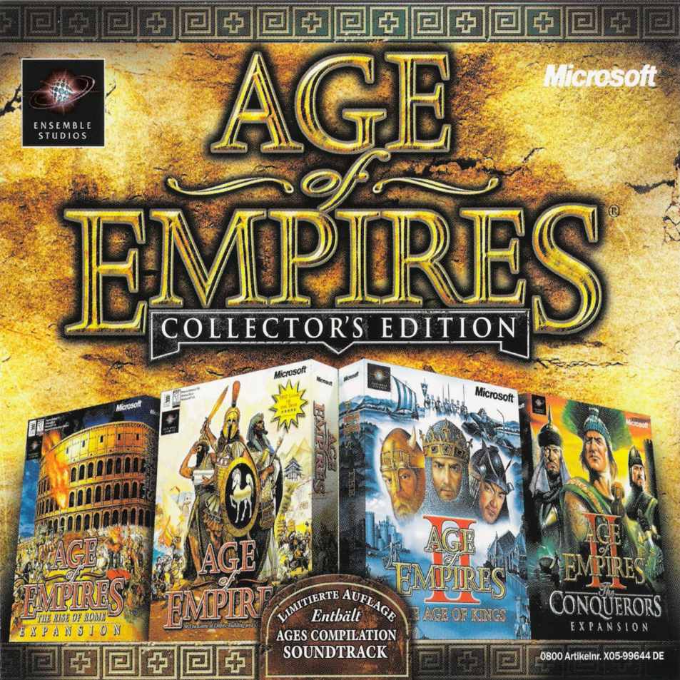 Age of Empires: Collector's Edition - predn CD obal 2