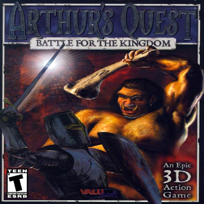 Arthur's Quest: Battle for the Kingdom - predn CD obal