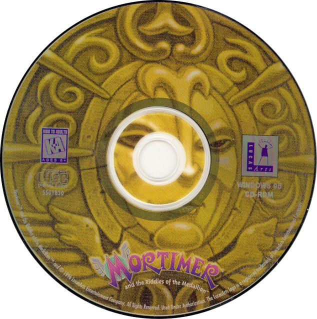 Mortimer and the Riddles of the Medallion - CD obal