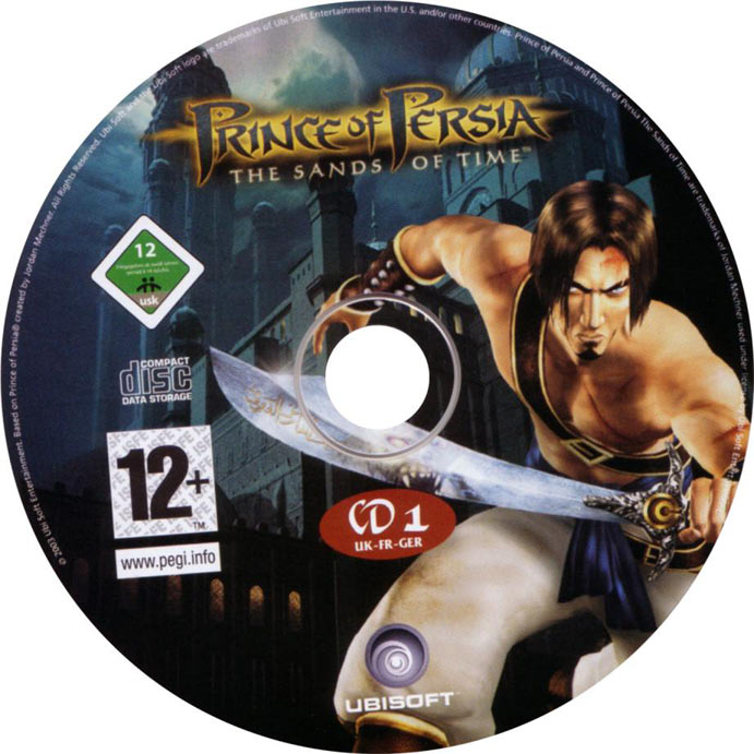 Prince of Persia: The Sands of Time - CD obal