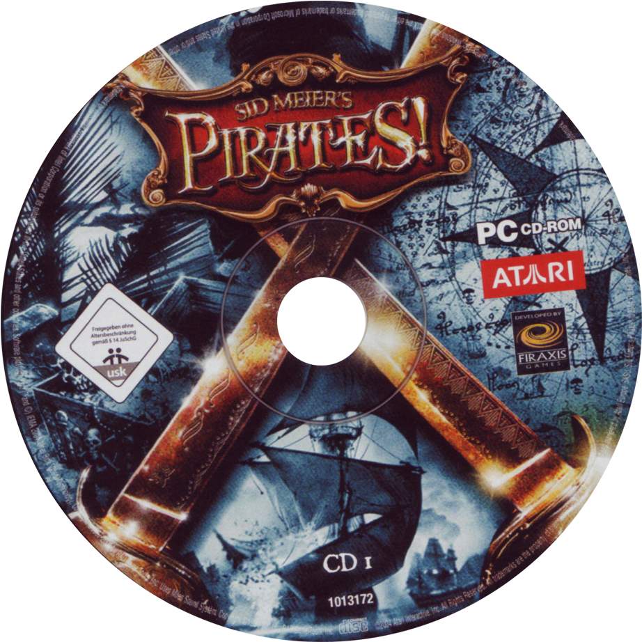 Sid Meier's Pirates! - CD obal
