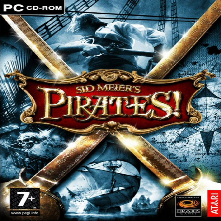Sid Meier's Pirates! - predn CD obal