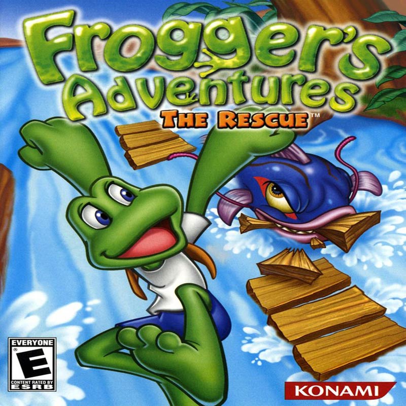 Frogger's Adventures: The Rescue - predn CD obal