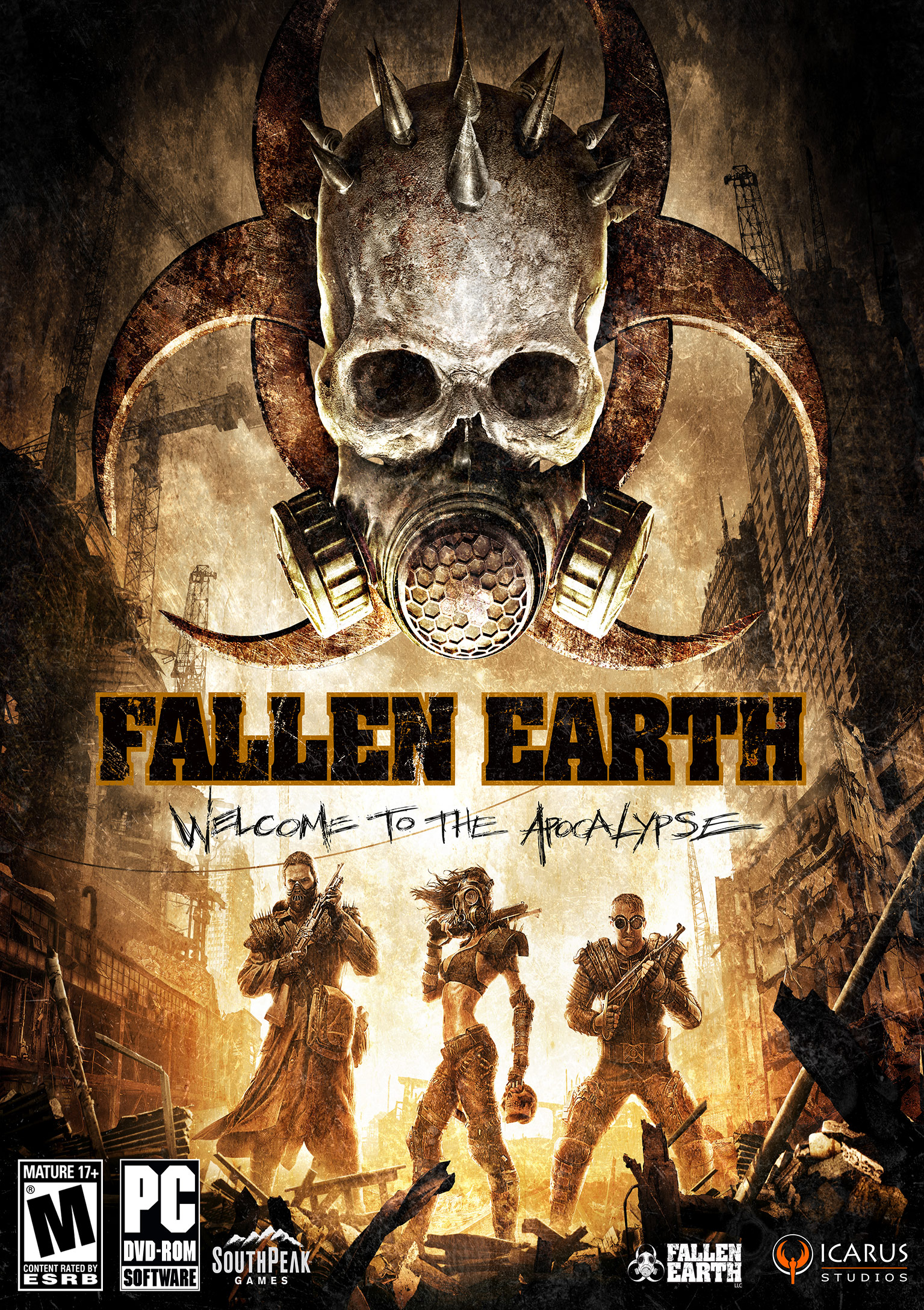 Fallen Earth - predn DVD obal