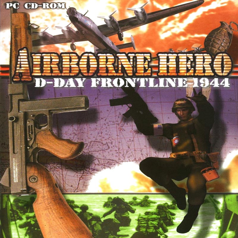 Airborne Hero: D-Day Frontline 1944 - predn CD obal
