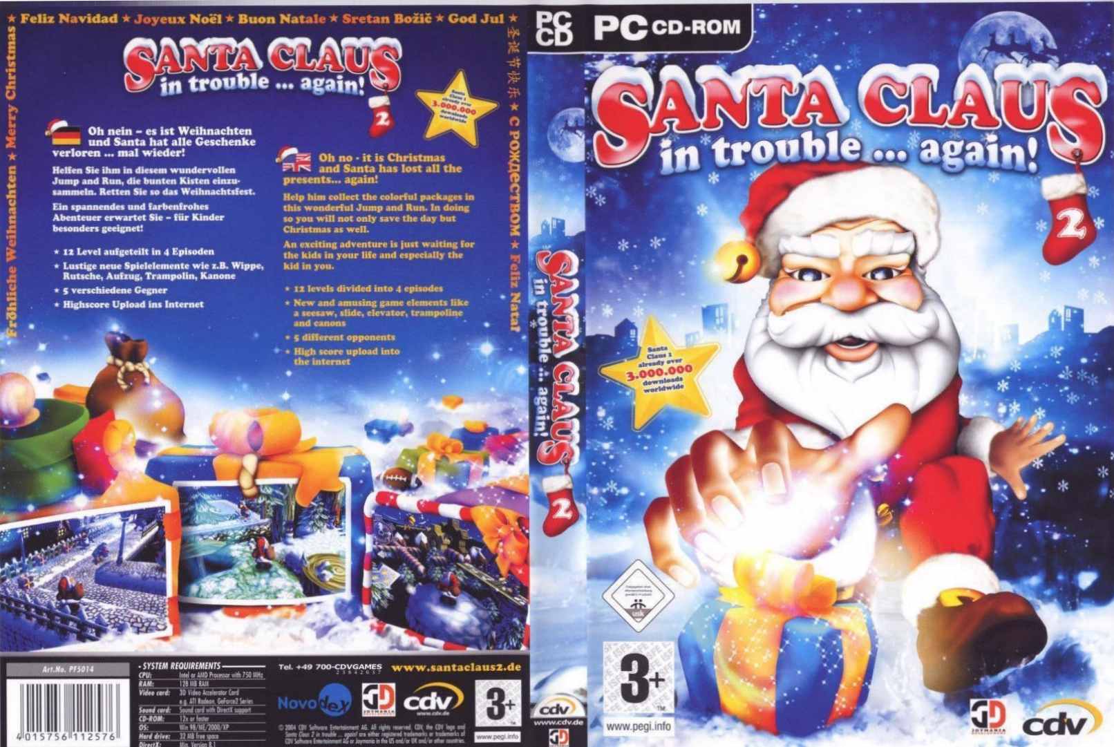 Santa Claus in Trouble... again! - DVD obal