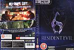 Resident Evil 6 - DVD obal