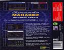 Championship Manager Season 00/01 - zadn CD obal