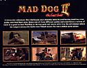 Mad Dog II: The Lost Gold - zadn CD obal