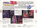 Full Tilt! Pinball - zadn CD obal