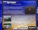 Microsoft Flight Simulator 2004: A Century of Flight - zadn CD obal