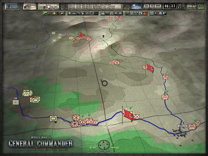 World War II General Commander - Operation: Watch on the Rhine - screenshot 4