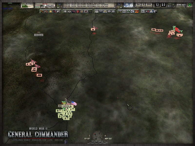 World War II General Commander - Operation: Watch on the Rhine - screenshot 3