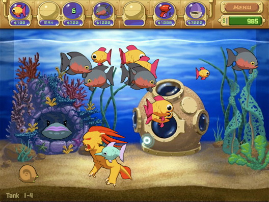 Insaniquarium Deluxe - screenshot 4