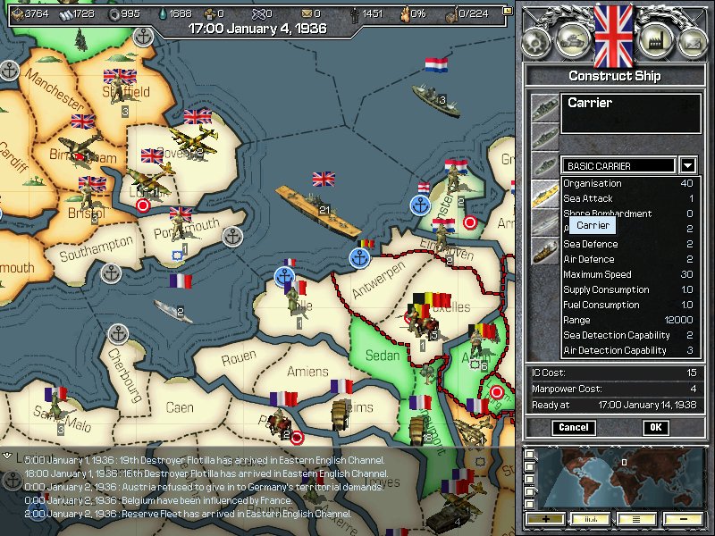 Hearts of Iron - screenshot 19