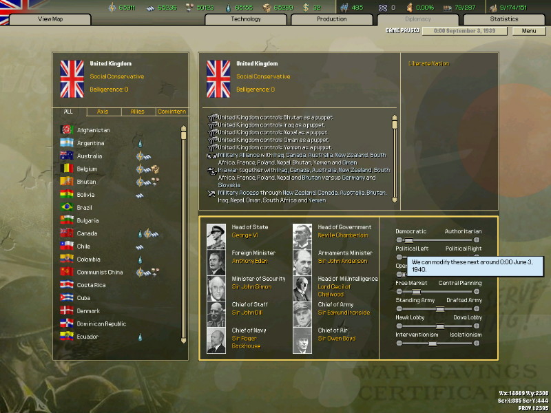 Hearts of Iron 2 - screenshot 18