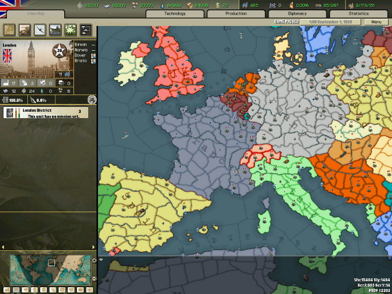 Hearts of Iron 2 - screenshot 17