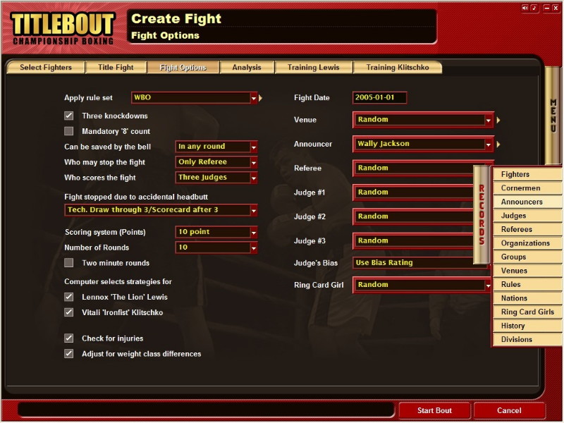 Title Bout Championship Boxing - screenshot 18