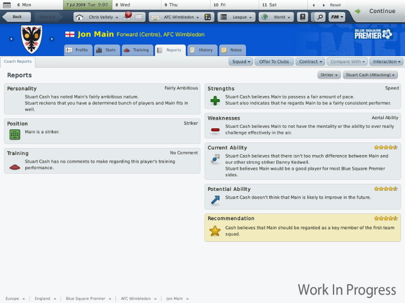 Football Manager 2010 - screenshot 13