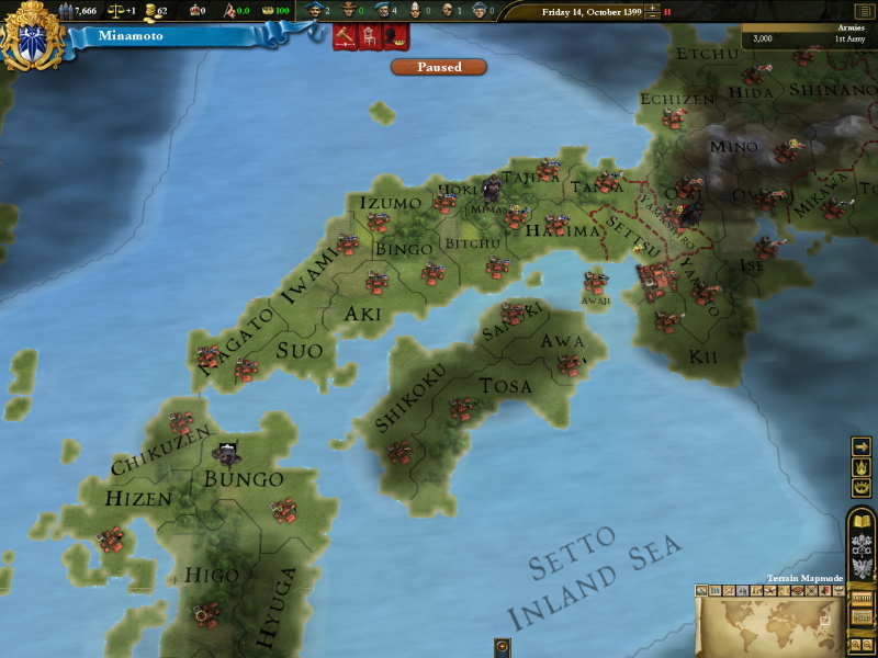 Europa Universalis 3: Divine Wind - screenshot 3