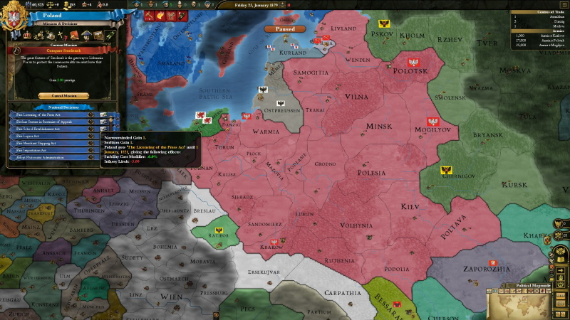 Europa Universalis 3: Chronicles - screenshot 26