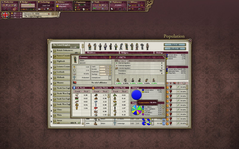 Victoria 2 - screenshot 4