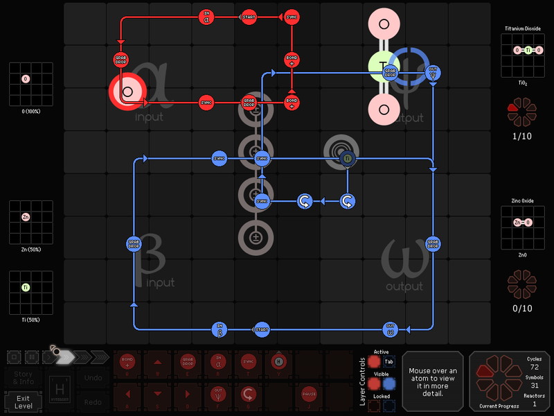 SpaceChem - screenshot 2