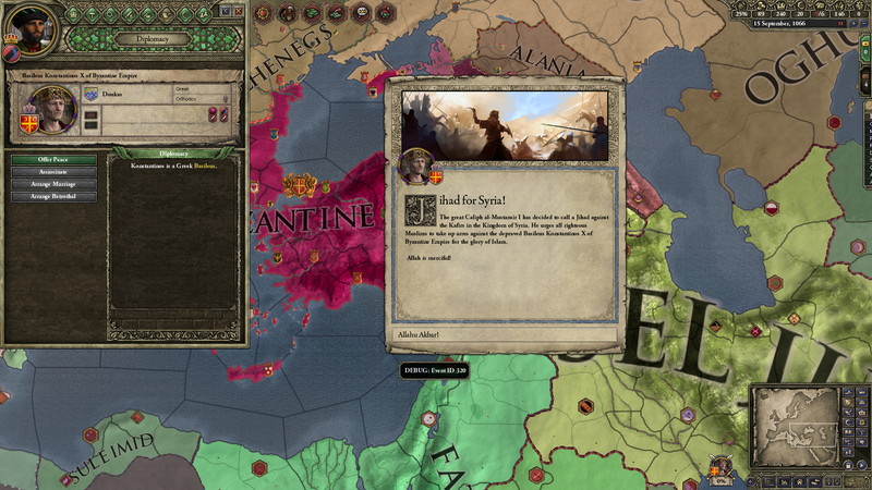 Crusader Kings II: Sword of Islam - screenshot 1