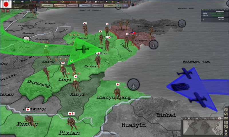 Hearts of Iron 3: Their Finest Hour - screenshot 2